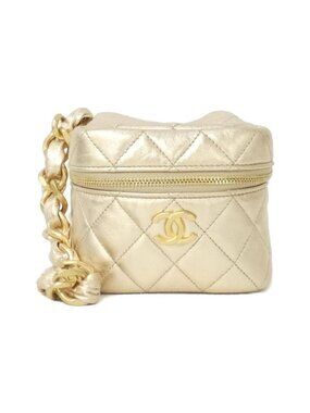 Chanel Pouch Gold